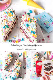 #einschulung #torte mit #fondant hier zeige ich euch den ersten teil der herstellung meiner einschulungstorte: Diy Schultute Zur Einschulung Ganz Einfach Dekorieren Emma S Lieblingsstucke