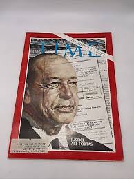 VTG Time Magazine July 5 1968 Vol. 92 No. 1 Justice Abe Fortas Changing  Court