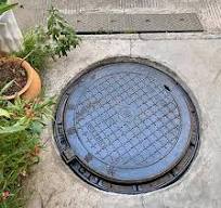 Cast Iron Manhole Cover And Frame 28”, Round Sewage Basin ...