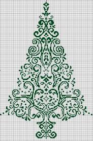 Christmas Tree Cross Stitch Pattern Cross Stitch Tree