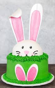 Print out one or both of our easter puppets, color, fold and play! Bunny Ears Cake With Template I Scream For Buttercream