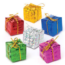 Find images of christmas present. Mini Christmas Present Decorations Baker Ross