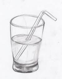 Draw A Glass Half Full Karakalem Cizimler Cizmek Icin Cizimler