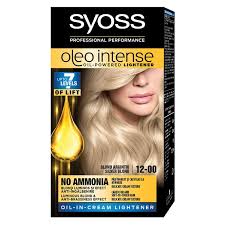 Vopsea De Par Permanenta Fara Amoniac Syoss Color Oleo Intense 12 00 Cream In Oil Blond Argintiu 133 Ml Emag Ro