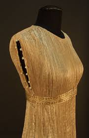 Straight trousers in soft brown by italian designer, sara lanzi. Delphos Gown Promotions