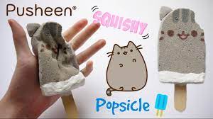 Diy Pusheen Popsicle Squishy Homemade Squishy Tutorial Squishies Diy Homemade Squishies Squishies