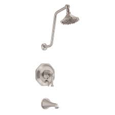 Free delivery and returns on ebay plus items for plus members. Danze D503068bn Ac0ed011157 Brushed Nickel Single Handle Pressure Balanced Tub And Shower Trim And Valve With Rain Shower Head From The Brandywood Collection Faucetdirect Com