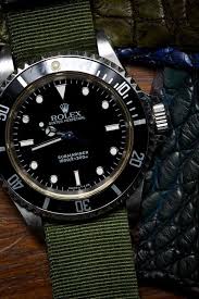 Rolex Submariner With Cloth Band Rolex Rolex Watches Watches For Men