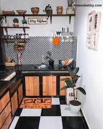 Yuk simak gambar nya berikut ini: 6 Desain Dapur Mungil Yang Hemat Budget Dan Nggak Makan Tempat Homeshabby Com Design Home Plans Home Decorating And Interior Design