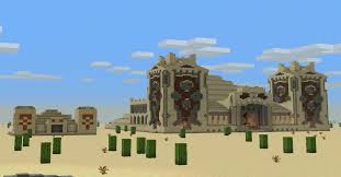 I Recreated The Desert Temple At A 3 1 Scale Minecraft Desert Temple Minecraft Architecture Minecraft
