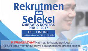 Jadwal rekrutmen karyawan kontrak peruri 2019 adalah sebagai berikut: Rekrutmen Karyawan Peruri Tahun 2017 Info Lowongan Kerja Terbaru Info Lowongan Kerja