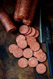 Slice and eat as lunchmeat, or serve on a tray with crackers and cheese. How To Make Pepperoni Sausage Taste Of Artisan