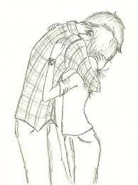 Pin On Couple Sketches How to draw couple hugging easy steps lesson.tutorial of drawing technique. pin on couple sketches