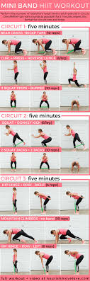 Travel Friendly 15 Minute Mini Resistance Band Hiit Workout