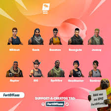 Battle royale game mode by epic games. Fortnite Character Names Simplyfortnite
