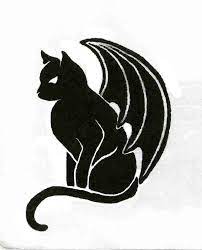 These matching angel wings wrist tattoos are flightless wonders. Tattoo Ideas By Ann Chandler Black Cat Tattoos Cat Art Wings Art