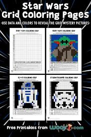 Now, choose your favorite printable coloring pages and let the fun begin. Star Wars Pixel Grid Coloring Pages Woo Jr Kids Activities
