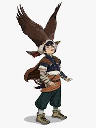 Eagle Hunter By Elsa L Hostischaracter Design D Un Jeune Eagle Hunter Debutant Son Entrainement Eagle Hunter Character Design Hunter