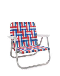 Old Glory Low Back Beach Chair Metal Lawn Chairs Lawn Chairs Picnic Chairs