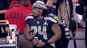 With all eyes on houston, tx for super bowl li, join skittles as we follow marshawn lynch visiting houston, scotland. Non Football Gifs Of Marshawn Lynch To Get You Excited For His Return