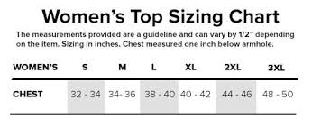 Sizing Charts Loot Crate Help Center