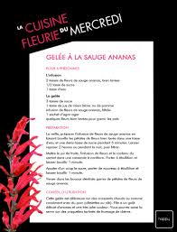 La Cuisine Fleurie Du Mercredi By Happy Gelee A La Sauge Ananas Sauge Ananas Ananas Jus De Raisin