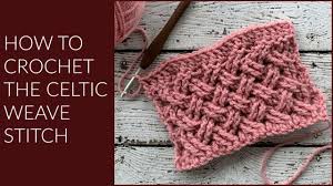As long as you have some basic crochet skills including how to double crochet and work stitches into front and back posts, you can easily learn how to do the celtic weave stitch. How To Crochet The Celtic Weave Stitch Youtube