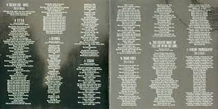 Encarte System Of A Down Mezmerize Encartes Pop