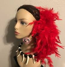 Samoan Princess Feather Headpiece. Sei-fulumoa. Luau Party, Wedding,  Polynesian Events. Great for Both Girls & Boys.