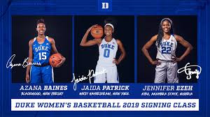 Kellie harper was hired as tennessee's women's basketball head coach on april 10, 2019. Mccallie Inks Three During Signing Period Duke University