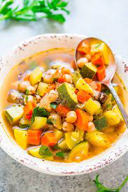Reset Vegetable Soup Recipe Healthy Easy Averie Cooks Recipe Vegetable Soup Recipes Vegetable Soup Recipes Healthy Healthy Soup Recipes