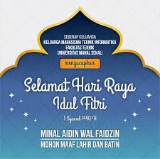 Namun itu lah yang menjadikan perayaan idul fitri 1441 h kali ini lebih bermakna. Gambar Kartun Ucapan Selamat Hari Raya Idul Fitri Animasi Cikimm Com