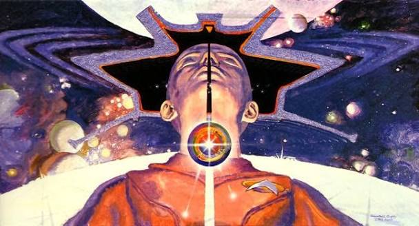 Vintage STAR TREK: THE MOTION PICTURE concept art by Robert McCall