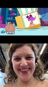 Lauriane S. Thibodeau, la narratrice de Mini-Bulle, qui regarde les  épisodes! Les épisodes sont disponibles sur TOU.TV #MiniJeanMiniBulle  #MiniJean #MiniBulle #KidsOfTikTok #Kidsplaylist