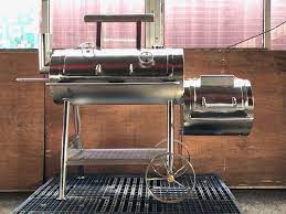 Stainless Steel Offset Smoker Offset Smoker Wood Smokers Wood Charcoal