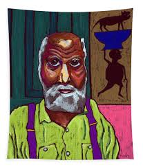 Bill Traylor Outsider Artist Tapestry