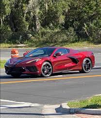 See more ideas about corvette, little red corvette, chevrolet corvette. First Time I Ve Spotted The 2020 2021 Corvette Stingray In Red Mist Metallic Tintcoat With A Racing Stripe 2000 In Paint Options Looks Absolutely Stunning Spotted
