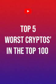 Top 5 Worst Crypto Of Top 100 Altcoins 2020 En 2021