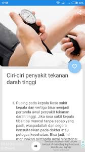 Ciri ciri darah tinggi , beberapa hal lain yang perlu diperhatikan yakni munculnya darah bersamaan dengan urin, dada berdebar, dan lain sebagainya. Ciri Ciri Tekanan Darah Normal Fur Android Apk Herunterladen
