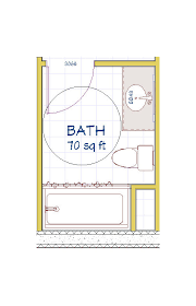 Wheelchair Accessible Bathroom Layout