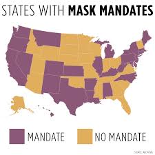 81 counties opted out of the state mandate, as permitted by state law, and did not adopt their own mask mandate. Facebook
