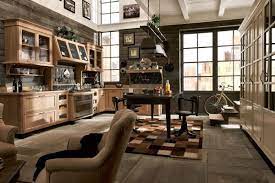 Vintage Chic Kitchens From Marchi Cucine Industrial Style Kitchen Warehouse Loft Loft Design
