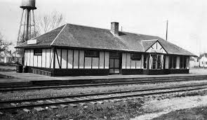 great northern depot at halstad minnesota minnesota