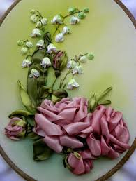 Gallery Ru Foto 115 Rechohidas Por N E T Lumy Tutorial Bordado De Cintas Artesanias De Cinta Bordados En Cinta