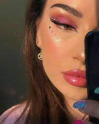 Image By Itsme Jo Weheartit Com Our Skin Is One Of The Most Obvious Indicators Of Our Age And If You Ask Som Rhinestone Makeup Artistry Makeup Pretty Makeup