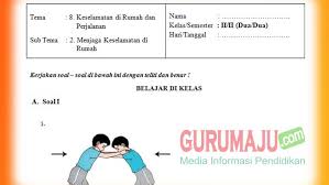 Setiap akhir dari setiap subtema dilaksanakan penilaian harian (ph) atau ulangan harian (uh). Soal Ph Uh Pjok Kelas 2 Tema 8 Kurikulum 2013 Tahun 2019 Guru Maju