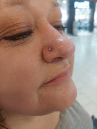 Nose piercings at hair salons are outdated