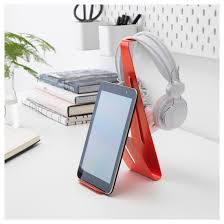 Mojlighet Headset And Tablet Stand Red Ikea Tablet Stand Tablet Organizer Ikea