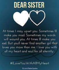 Mar 22, 2021 · love you today. 28 Sister Poem Ideas Sister Quotes Sister Poems Love My Sister