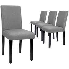 Check spelling or type a new query. Walnew Set Of 4 Modern Upholstered Dining Chairs With Wood Legs Gray Walmart Com Walmart Com